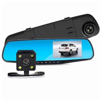 Pantalla Espejo 4.3" con Camara frontal / Camara trasera AUTORUS