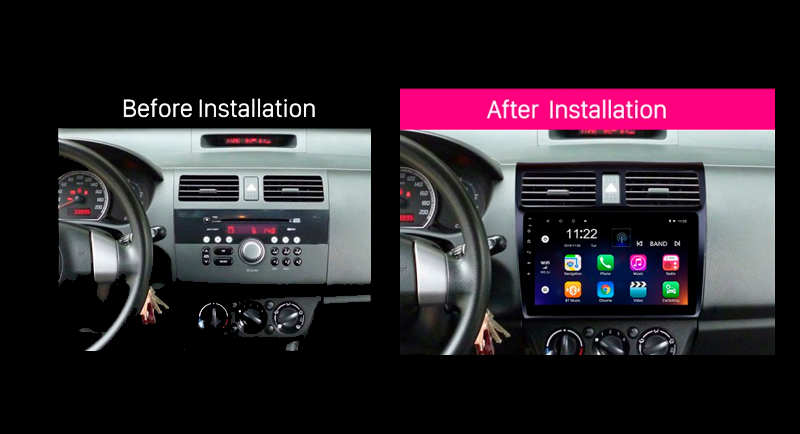 Consola Suzuki Swift  2009 10" pulgadas