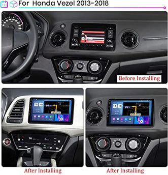 Consola Honda Vezel/ HR-V/ XR-V  2014-2018 9" pulgadas