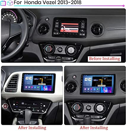 Consola Honda Vezel/ HR-V/ XR-V  2014-2018 9" pulgadas