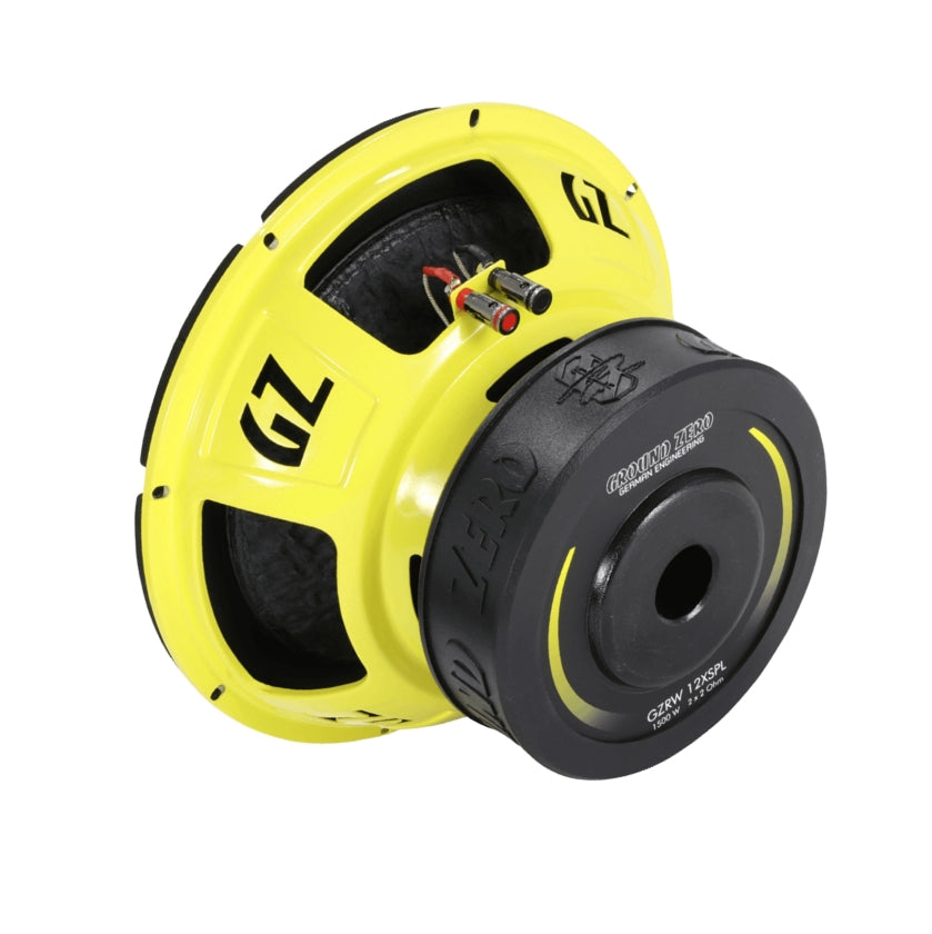 Subwoofer Ground Zero 12” 1000 Rms - GZRW 12XSPL – APOLO AUDIO