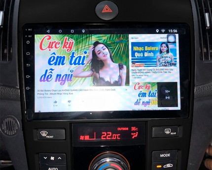 Consola Kia Forte 2009 9" pulgadas