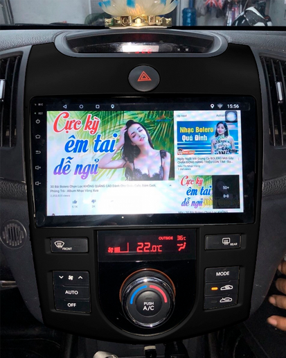 Consola Kia Forte 2009 9" pulgadas