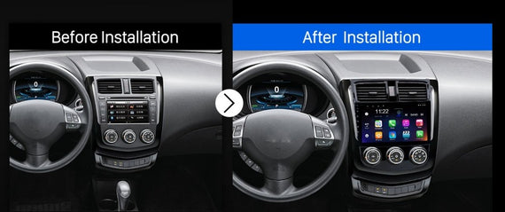 Consola Mitsubishi Colt Plus 2013+ 9" pulgadas