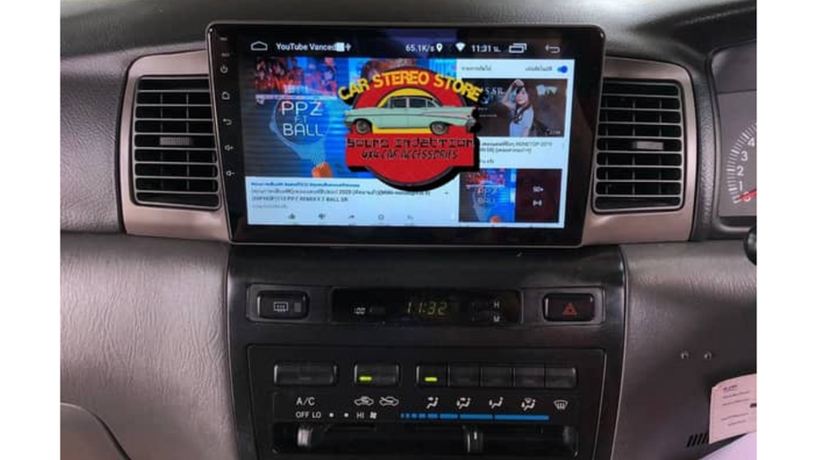 Consola Toyota corolla Ex2002 - 2007  9" pulgadas