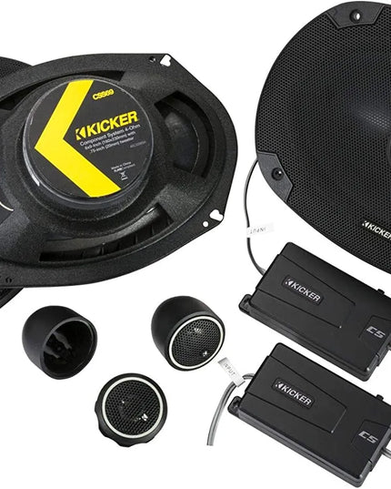 COMPONENTES DOS VIAS 6X9 KICKER CSS69