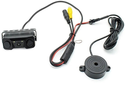 Cámara con doble sensor de retroceso