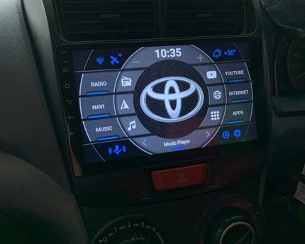 Consola Toyota Avanza 2012 9" Pulgadas