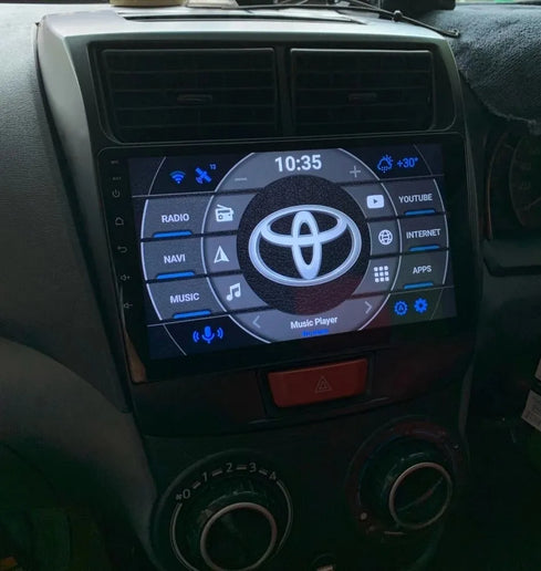 Consola Toyota Avanza 2012 9" Pulgadas