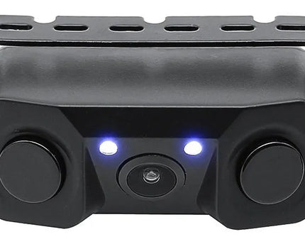 Cámara con doble sensor de retroceso