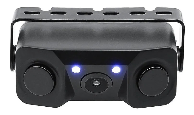 Cámara con doble sensor de retroceso