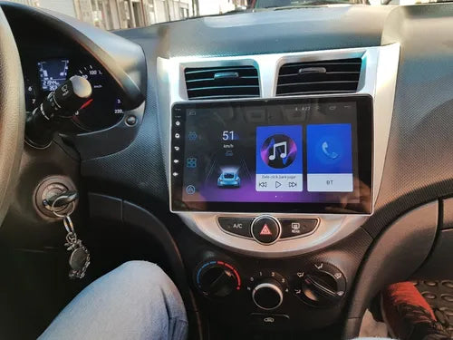 Consola Hyundai Verna / I 25 / Accent  9" pulgadas 2010-2014