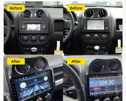 Consola Jeep Compass 10" pulgadas 2010-2016