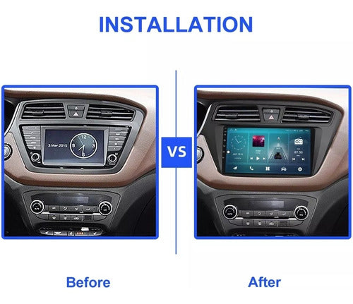 Consola Hyundai I-20 9" Pulgadas 2014-2015