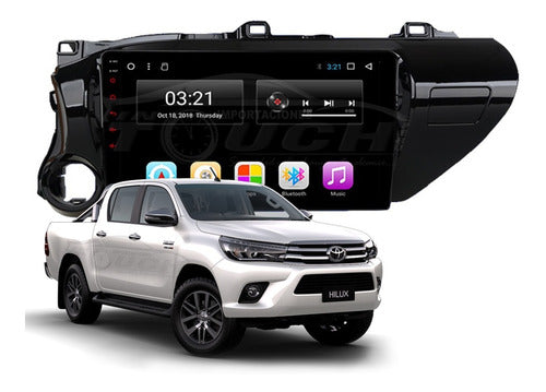 Consola Toyota Revo / Hilux 10" Pulgadas 2018