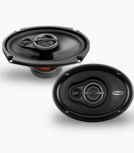 Parlantes ovalados Black hawk  BH-693  1200W