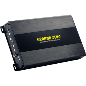 Amplificador Ground Zero clase A/B de 1 canal de alta calidad 1600HPX-II 700 W