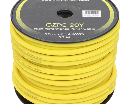 Rollo de cable Ground Zero #4 GZPC 20Y