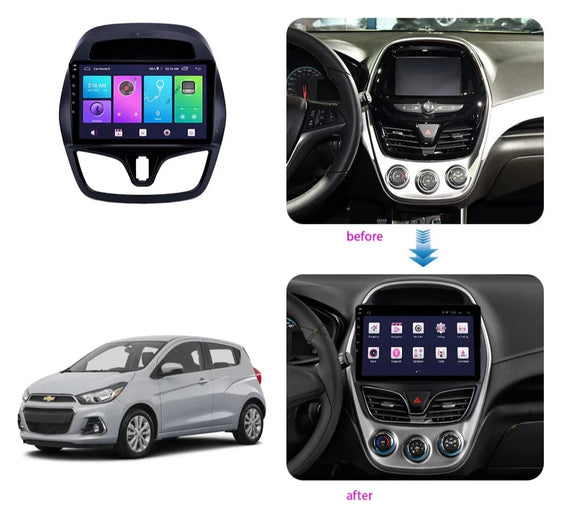 Consola Daewoo matiz / chevrolet spark / Beat 2015 9" Pulgadas