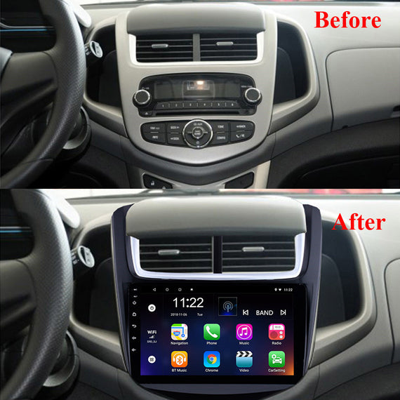 Consola Chevrolet Aveo 9" pulgadas año 2014