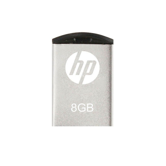 Memoria USB HP v222w - 8GB - USB 2.0 - Metálico