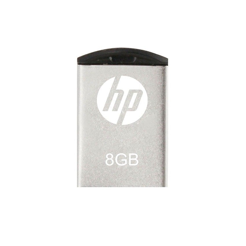 Memoria USB HP v222w - 8GB - USB 2.0 - Metálico