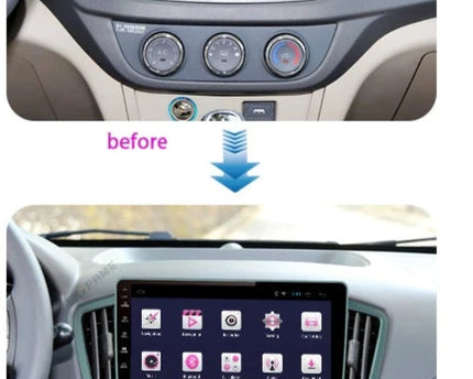 Consola android Chery E5 2011 - 2014 10" Pulgadas