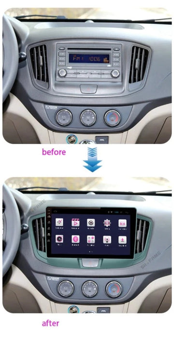 Consola android Chery E5 2011 - 2014 10" Pulgadas