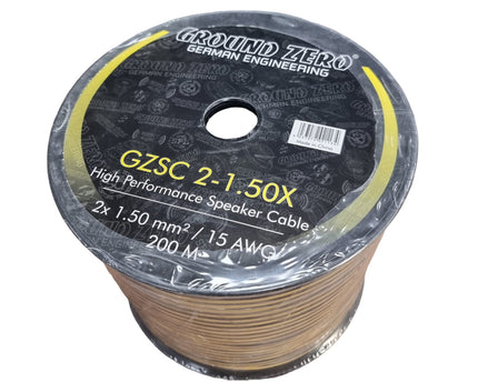 Rollo de cable Ground Zero #16 GZCS 2-1.50X