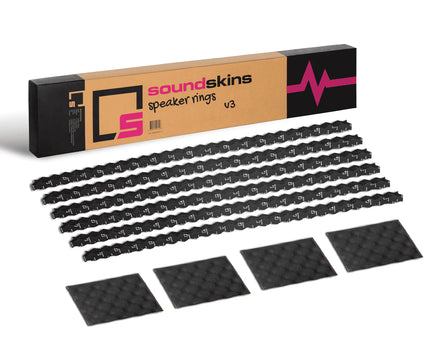 Aros acústicos SoundsKins Rings V3 (anillos de espuma para altavoz para vehículo)