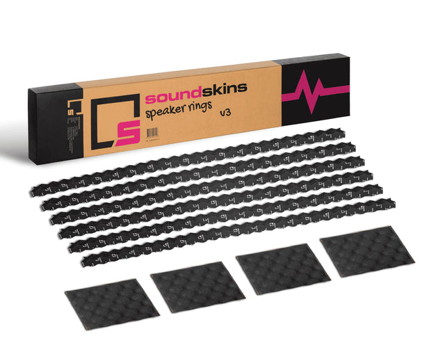 Aros acústicos SoundsKins Rings V3 (anillos de espuma para altavoz para vehículo)