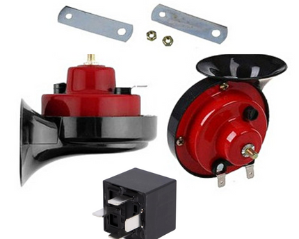 Bocina Universal 12voltios caracol con relay