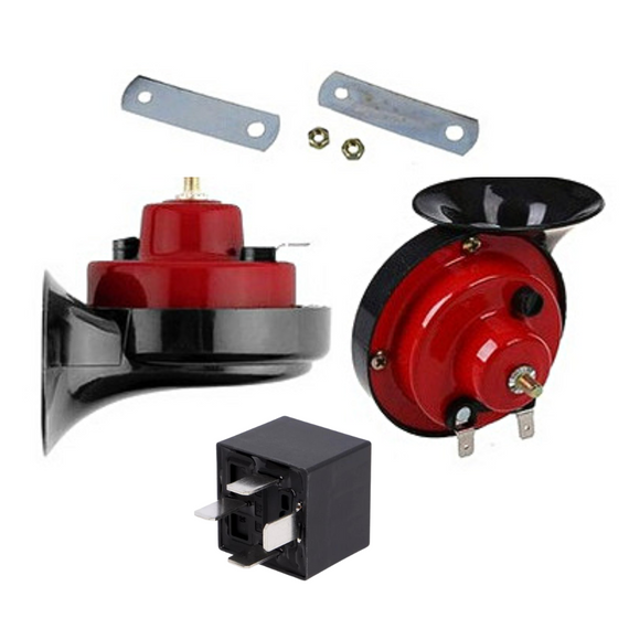 Bocina Universal 12voltios caracol con relay