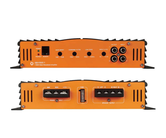 Amplificador Quantum Monoblock QEA1500.1 1500 RMS