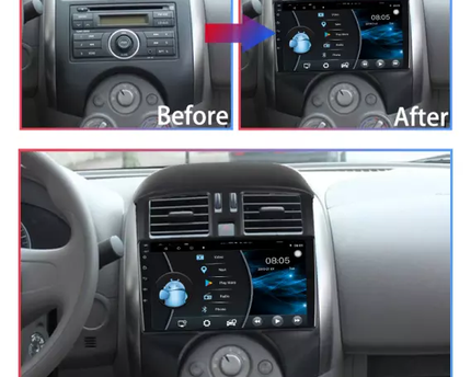 Consola Nissan Sunny 9" Pulgadas 2011