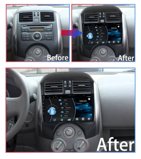 Consola Nissan Sunny 9" Pulgadas 2011