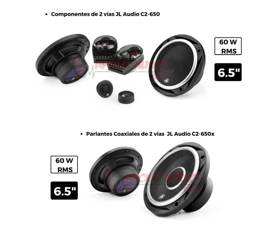 Combo JL Audio C2