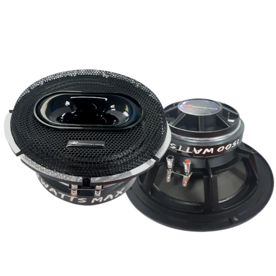 Medios rango con Driver Rockalpha 8"