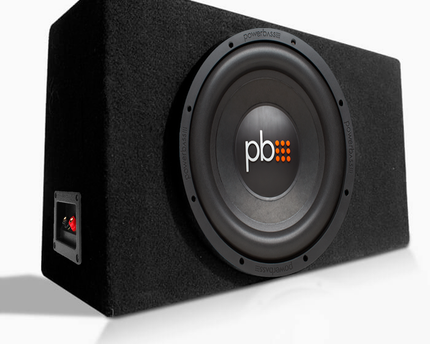 Subwoofer Powerbass + Caja Semiplana