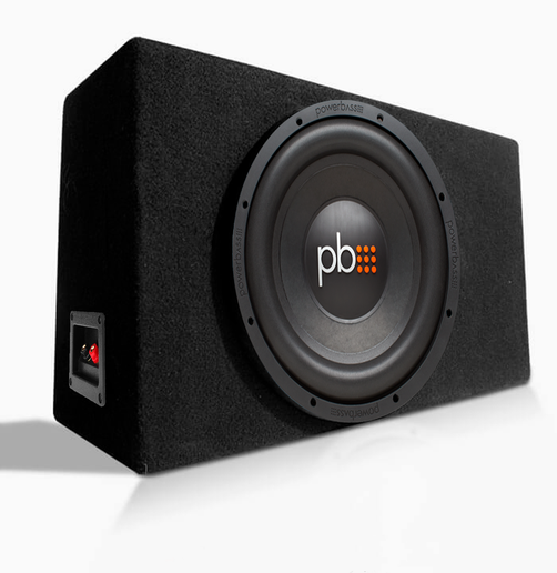 Subwoofer Powerbass + Caja Semiplana