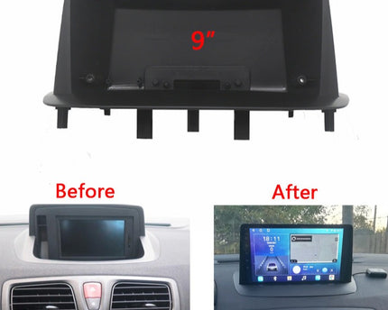 Consola Renault Megane 3 2008-2015/ Fluence 2019+ 9" pulgadas