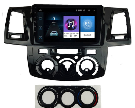 Consola Toyota Fortuner / Vigo / Hilux 9" Pulgadas 2005