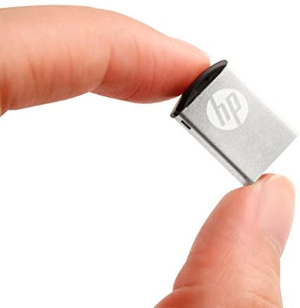 Memoria USB HP v222w - 8GB - USB 2.0 - Metálico