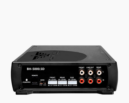 Amplificador Black Hawk BH500.5D   5 canales   5000watts