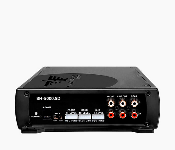 Amplificador Black Hawk BH500.5D   5 canales   5000watts