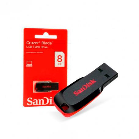 Memoria USB Sandisk cruzer blade 8GB