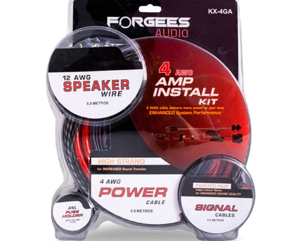 Kit de Instalacion  #4 Forgees Audio