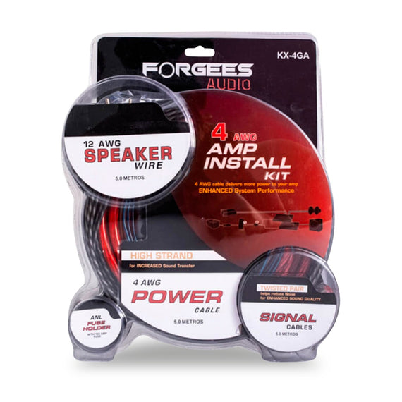 Kit de Instalacion  #4 Forgees Audio