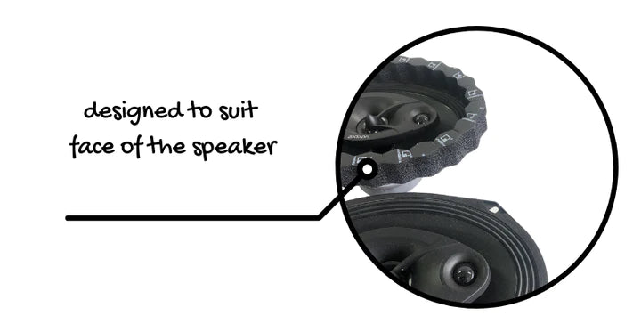 Aros acústicos SoundsKins Rings V3 (anillos de espuma para altavoz para vehículo)