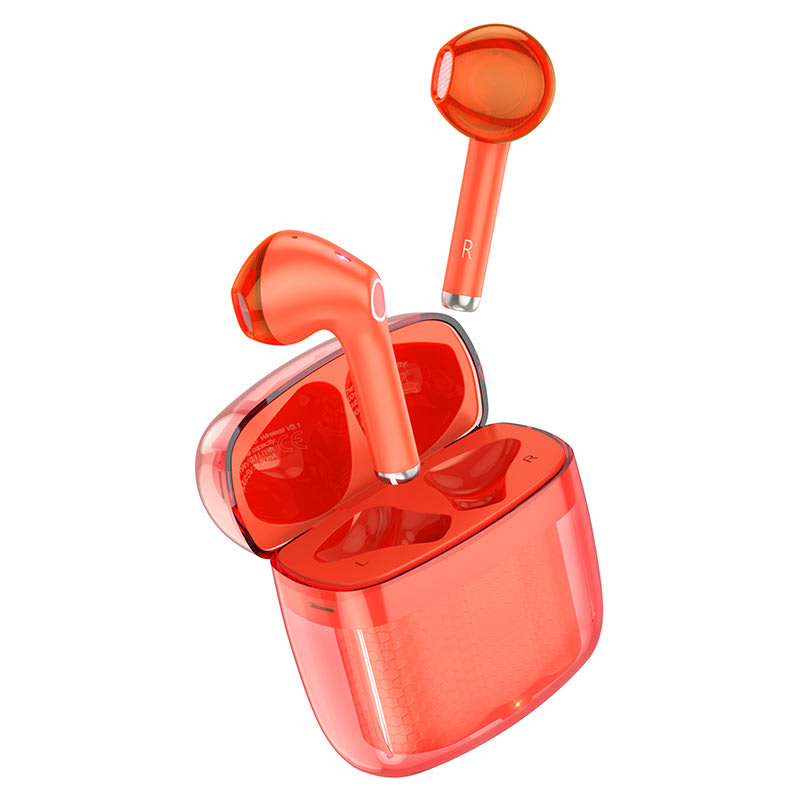 AUDÍFONOS INALAMBRICO HOCO EW 15 - ROJO
